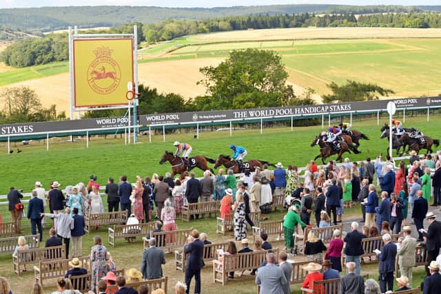 Action at last year's Qatar Goodwood Festival - the 2024 festival takes place from July 30 to August 3 | Picture: Malcolm Wells