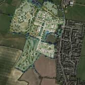An illustrative plan of the proposed development. Image: Catesby Strategic Land Ltd