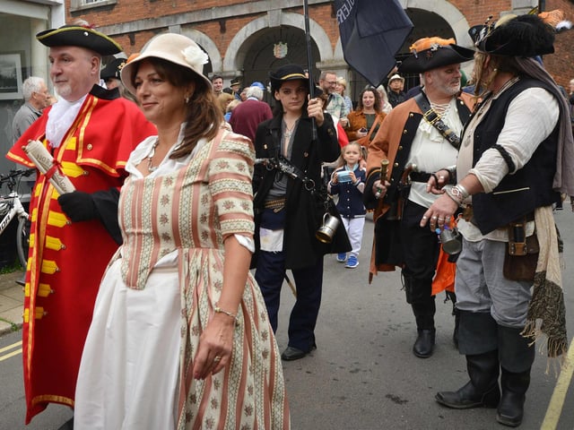 The 72nd National Town Criers' Championships in Rye on October 11 2025.