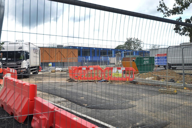 The Flagship School's new building on the site where the old Helenswood Upper School once stood, The Ridge, Hastings.