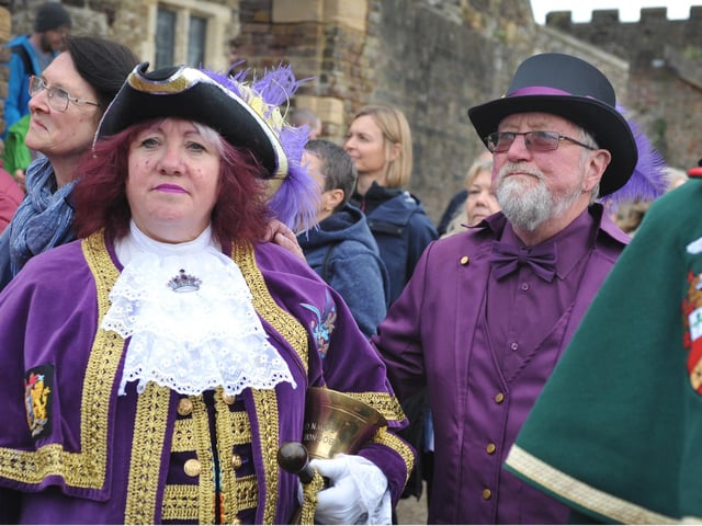 The 71st National Town Criers' Championships in Rye on October 12 2024.