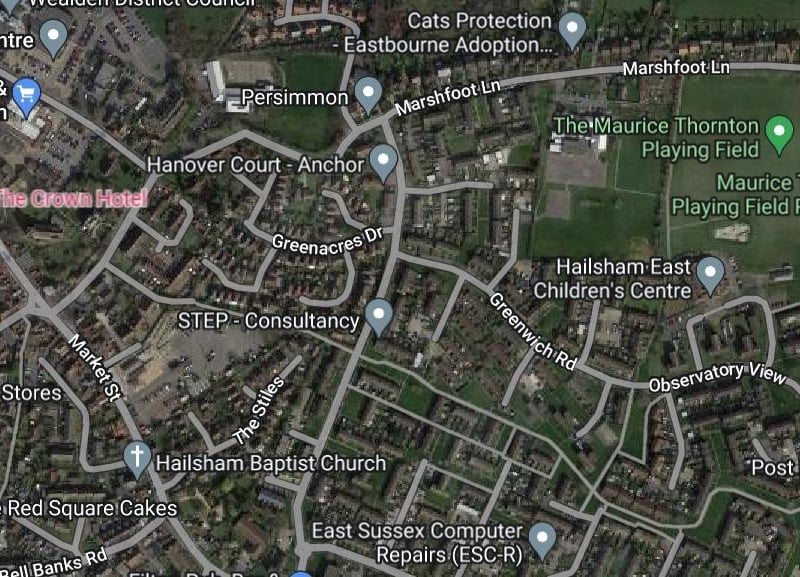 Average total household incomes per year in Hailsham Central & East were £38,000