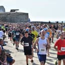 They're off in the Seaford 10k | Picture: Jon Lavis