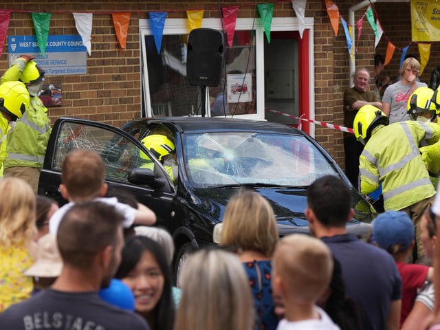 Haywards Heath Fire Station opened their doors and welcomed back the local community for the first time since 2019