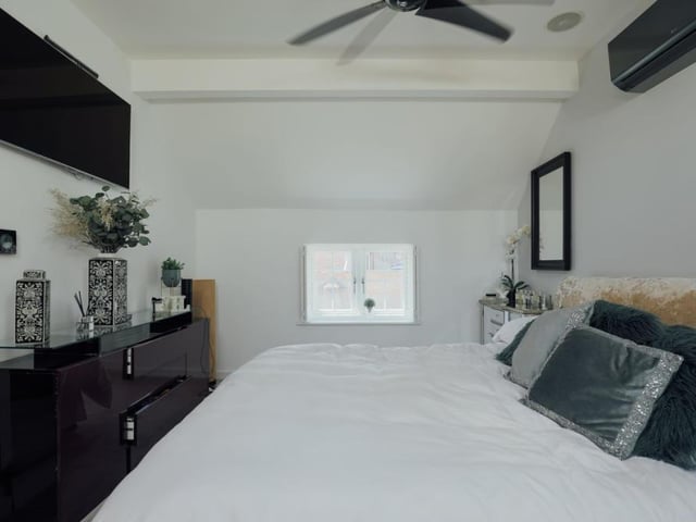 A second shot of the master bedroom. Sleep well!