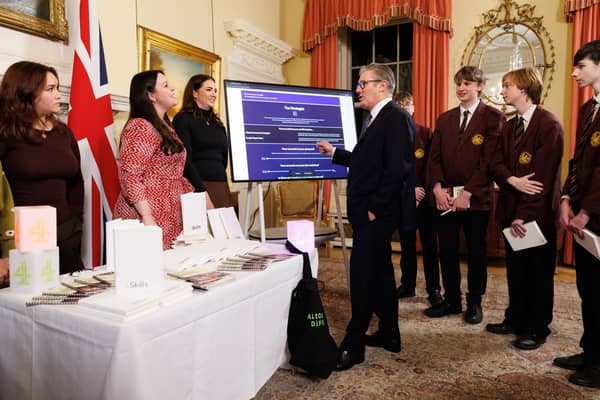 Sir Keir Starmer, Prime Minister and Oathall students.