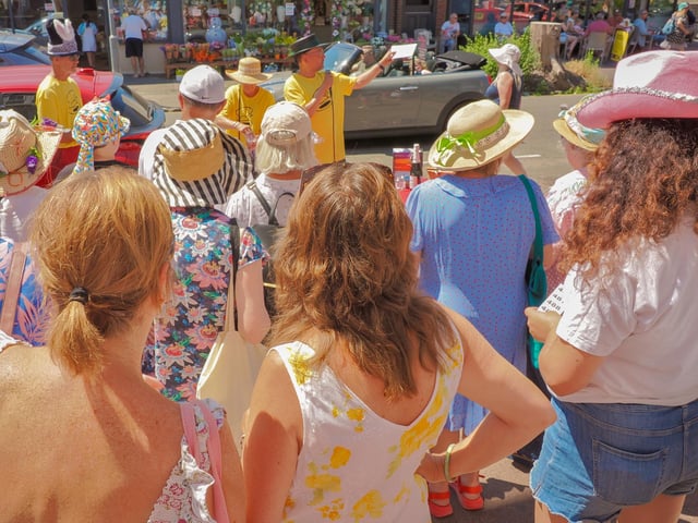 Eastbourne's inaugural Old Town HatFest. Photo: Rupert Kirby