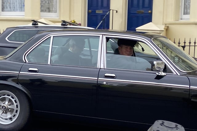 The Crown being filmed on Eastbourne seafront SUS-211130-110227001