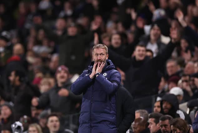The Blues head coach suffered his seven defeat in ten games following defeat in last night’s West London derby to Fulham.  (Photo by Ryan Pierse/Getty Images)