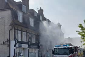 EAST PRESTON TAKE AWAY FIRE THIS AFTERNOON - KITCHEN FIRE :Properties have been evacuated after a fire at a takeaway restaurant in The Parade, East Preston