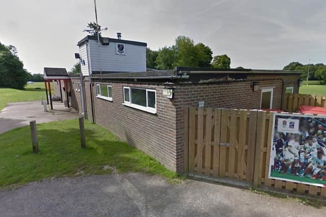 The existing building at Haywards Heath Rugby Football Club pictured in 2016. Photo: Google Street View
