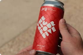 PRG’s special edition can design for the award-winning Long Man Pale Ale.