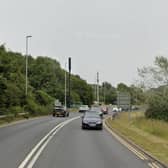 There has been a report of a collision involving three cars on A2280 Cross Levels Way, Eastbourne. Photo: Google Street View