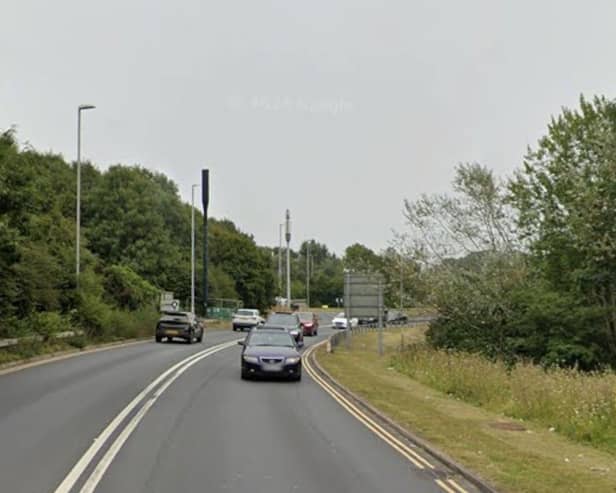 There has been a report of a collision involving three cars on A2280 Cross Levels Way, Eastbourne. Photo: Google Street View
