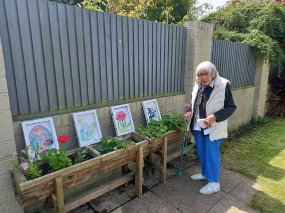 The power of art therapy was demonstrated at St Winefrides Residential Home in Littlehampton, as the community was invited in for the annual exhibition
