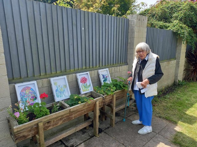 The power of art therapy was demonstrated at St Winefrides Residential Home in Littlehampton, as the community was invited in for the annual exhibition