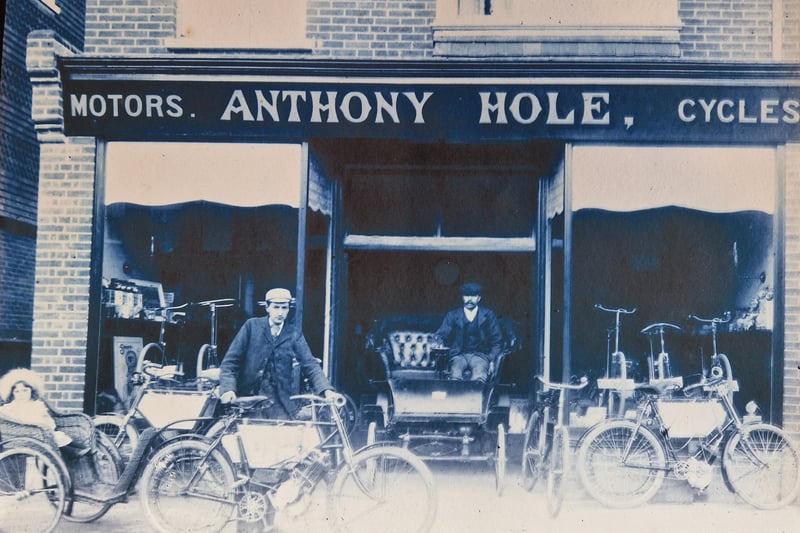 Anthony Hole and Sons in Burgess Hill in the early 1900s