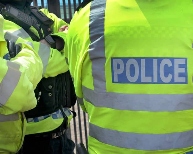 Police carried out house-to-house enquiries following two burglaries in Horsham