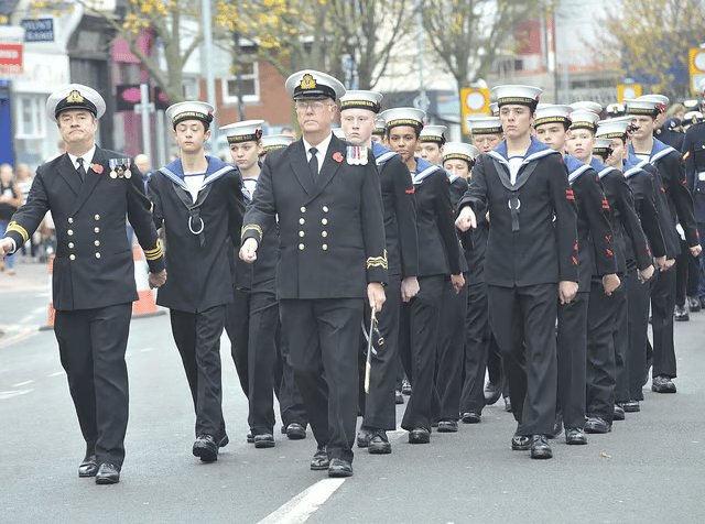 Look back at Eastbourne's Remembrance service from 2015