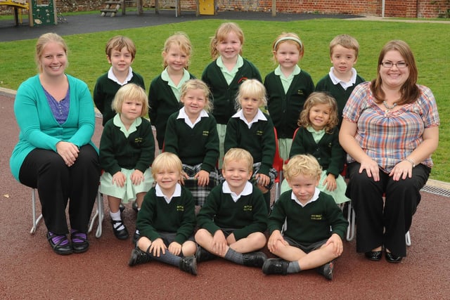 New reception pupils at Ardingly college in 2010