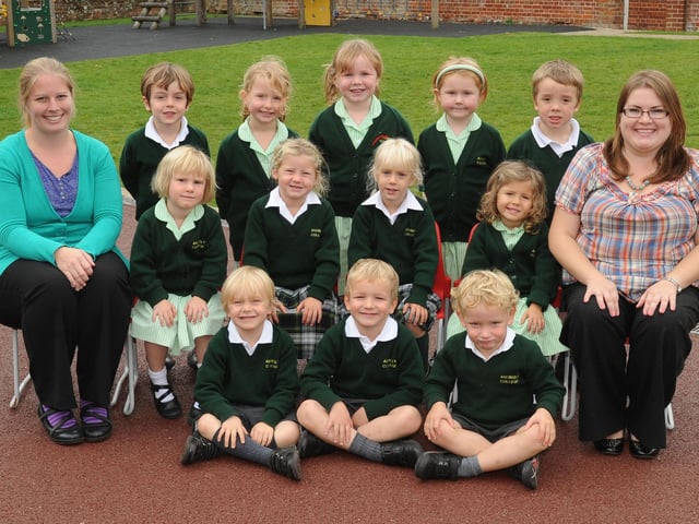 New reception pupils at Ardingly college in 2010