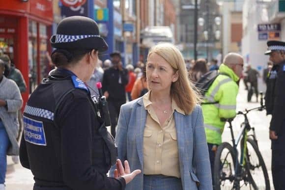 One of Sussex’s largest towns has seen anti-social behaviour drop by almost 15% as funding from Police & Crime Commissioner (PCC) Katy Bourne has been awarded to prevention and diversionary schemes for young people in the area. Pictures contributed