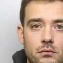 Adam Dennis, 38, of Ernest Fitches Way, Littlehampton (pictured) and Robert Morgan, 32, and of Bradmore Park, London, were sentenced following an extensive British Transport Police investigation into ‘significant public voyeurism’. Photo: BTP