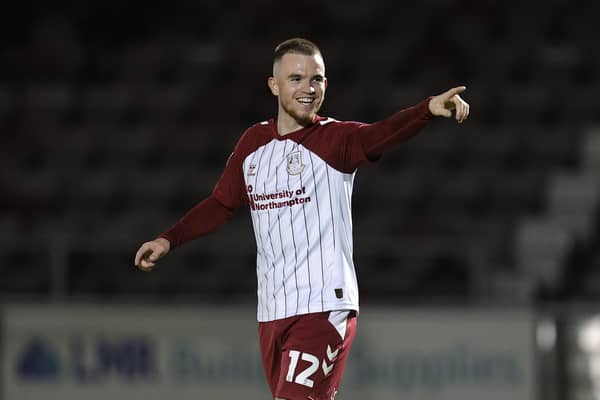 Brighton & Hove Albion starlet Marc Leonard has been tipped to play at a ‘much higher level’ after excelling on loan at League Two outfit Northampton Town. Picture by Pete Norton/Getty Images
