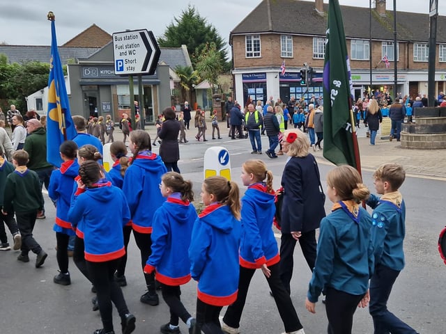 Storrington Remembrance Parade on Sunday, November 10, 2024