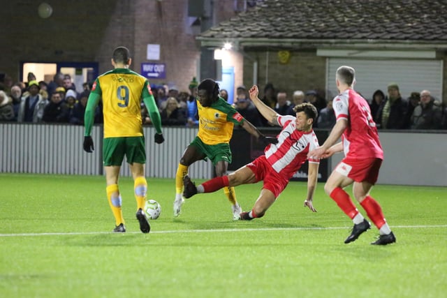 Horsham take on and beat Steyning in the semi-final of the Sussex Senior Cup