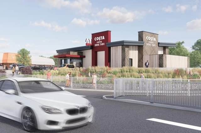 How the new Costa off the A27 could look