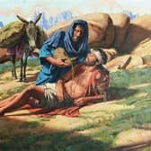 The Good Samaritan, perhaps the most famous incident of hospitality being shown to a stranger