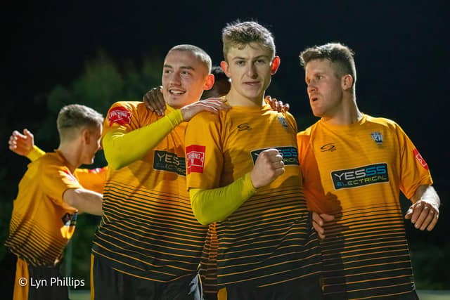 Action from Littlehampton Town's win over Bognor Regis Town in the Sussex Senior Cup