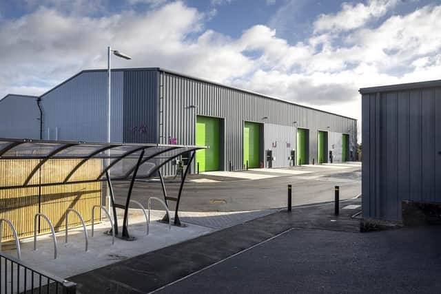 Units at the new-look St James Industrial Estate in Chichester