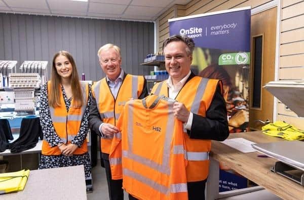 Business is booming for Crawley-based OnSite Support after winning repeat contracts with HS2. Picture: HS2