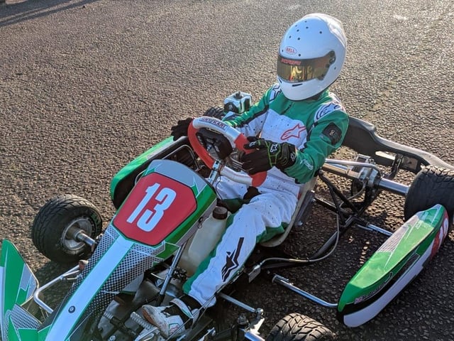 Ronnie Deacon, 12, from Shoreham, has been crowned one of the top 10 go-karters in the country