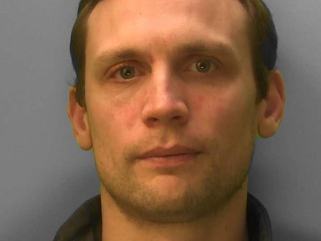 An organised crime group have been sentenced for their roles in supplying drugs disguised as bath salts and beauty products. The group used products in an effort to ship class A and class B drugs to the USA and Australia via courier services. But the vast majority of packages were intercepted either in the UK or in the recipient countries, prompting a police inquiry. Sussex Police officers attended rented premises at Truleigh Hill near Shoreham, where about £1 million in MDMA was located inside two holdall bags. Following a thorough investigation, eight people have been convicted for their roles in the criminal enterprise. At Hove Crown Court on January 12 the final defendants appeared for sentence. Alexander Griffin (pictured) was linked to the organised group. He was observed by officers in central Brighton entering a 'stash' vehicle which contained 4,000 suspected class A drugs tablets in the Churchill Square shopping centre car park in August 2019. The estimated street value of the drugs was worth more than £320,000. Officers observed him interacting with brothers Dean Mazirel and Oliver Mazirel in Canon Place, before the brothers were also later arrested. Alexander Griffin, 37, formerly a financial consultant of Ninfield Road, Bexhill, admitted conspiring to fraudulently evade any duty or prohibition, or restriction or provision, contrary to the Criminal Law Act. He was sentenced to six years in prison during a hearing in May 2023.