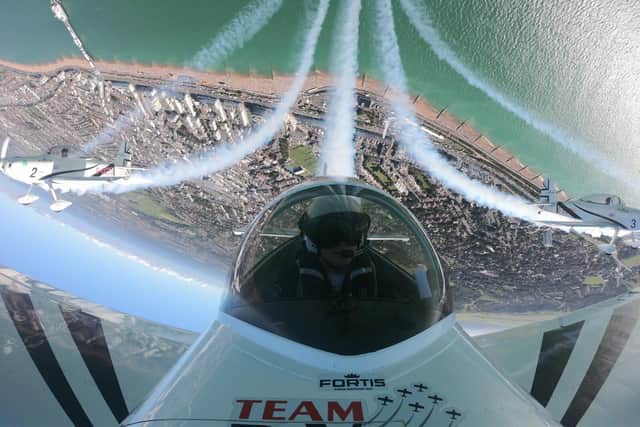 Team Raven at Eastbourne Airshow