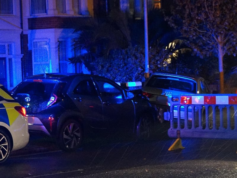 Collision in Victoria Drive, Eastbourne