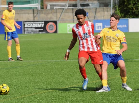 Lancing v Athletic Newham in the FA Cup