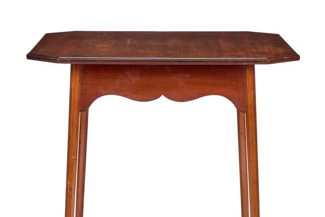 Table used by Edward Burne-Jones in his studio to create his designs, by chief furniture designer at