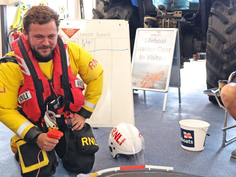 The RNLI open day took place on Sunday. Picture: RNLI