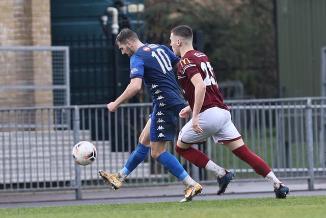 Action from Worthing's National League South defeat at Chelmsford