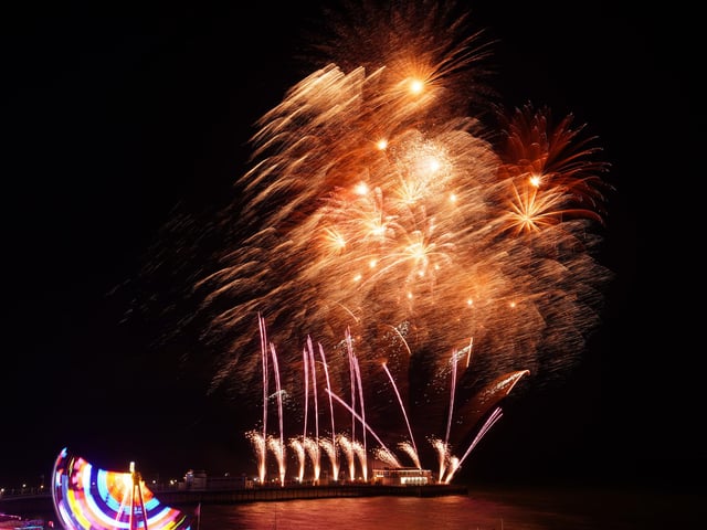 Worthing Lions put on another fabulous free fireworks display off Worthing Pier on Saturday evening as part of the Worthing Lions Summer Festival 2023