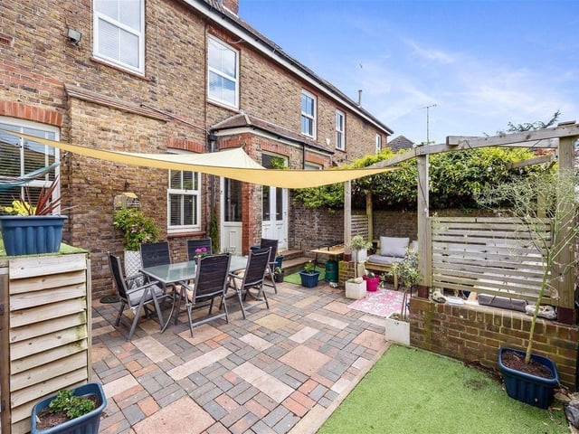 This impressive example of a grand three-story residence in Worthing has come on the market at Jacobs Steel with a guide price of £1million to £1.1million.