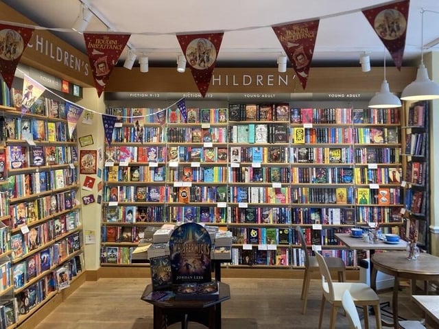 Inside the Lewes Waterstones