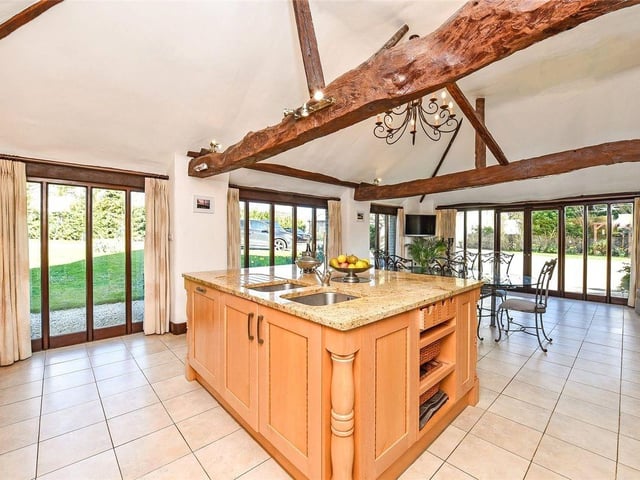 There ia underfloor heating throughout the property.