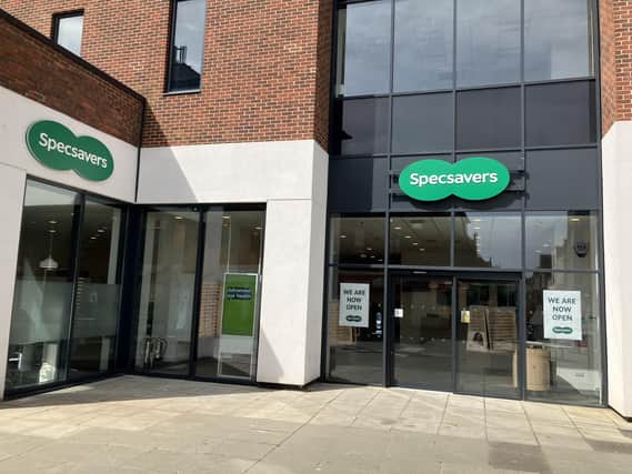 Specsavers has now moved to Bishop's Weald House in Horsham which had previously been empty for 10 years after McDonald's moved out