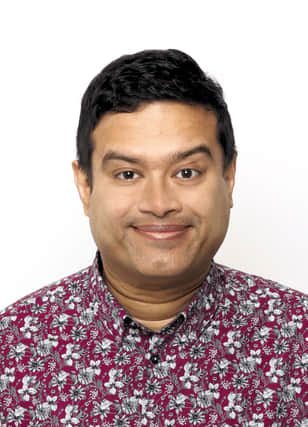 Paul Sinha is among the performers heading to Shoreham (contributed pic)