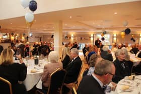 The Rotary Club of Horsham celebrates its centenary at a dinner attended by current and past Rotarians, charities and local businesses